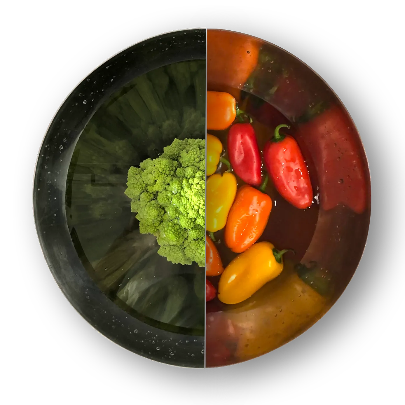Bowl of peppers and vegetables