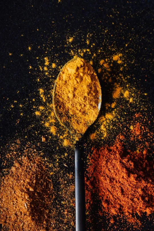 Spoon with Spices